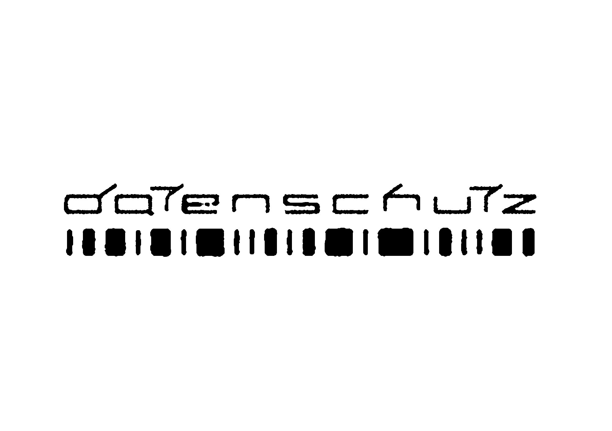 Datenschutz Logo Design