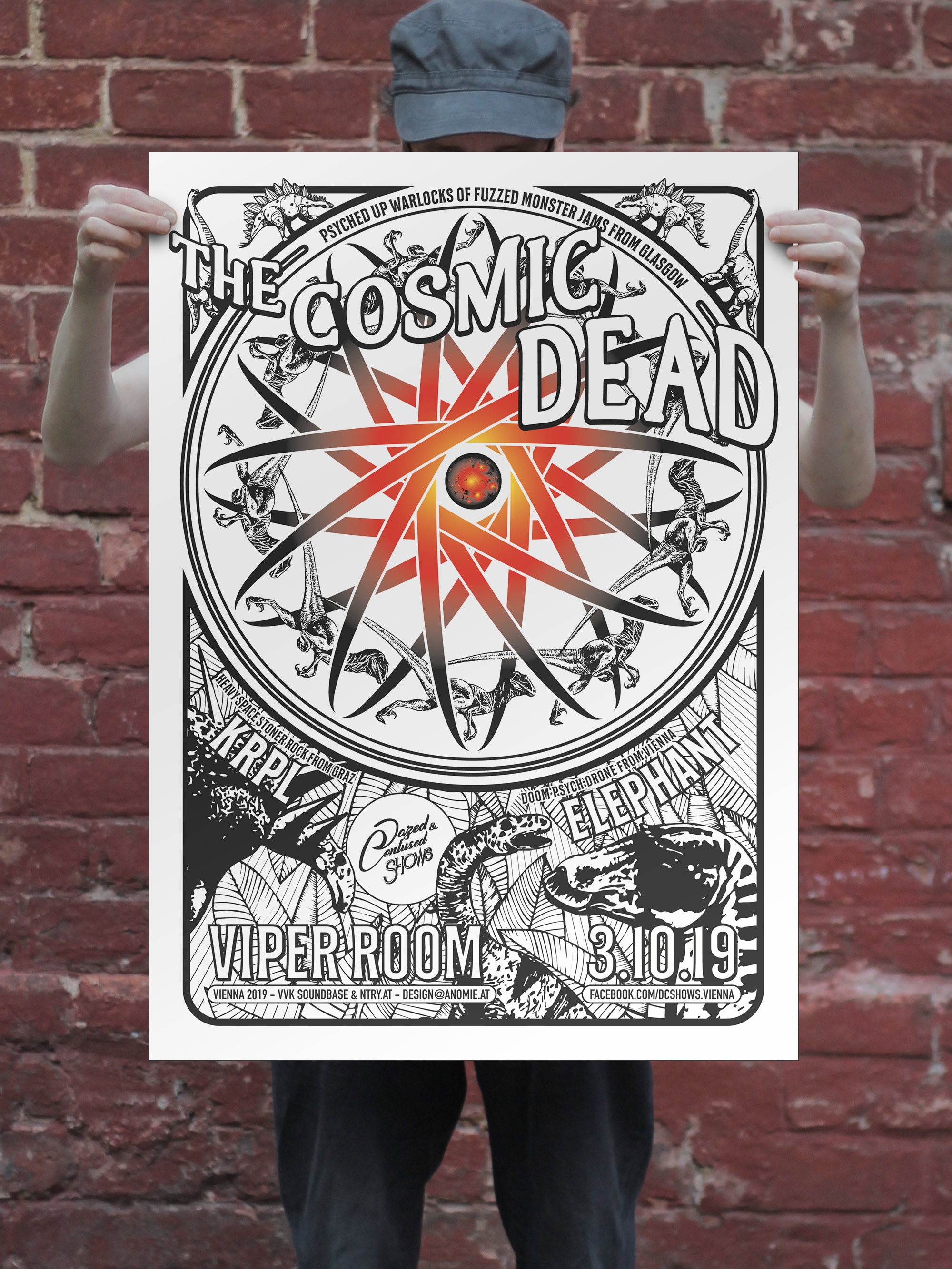 Poster for The Cosmic Dead