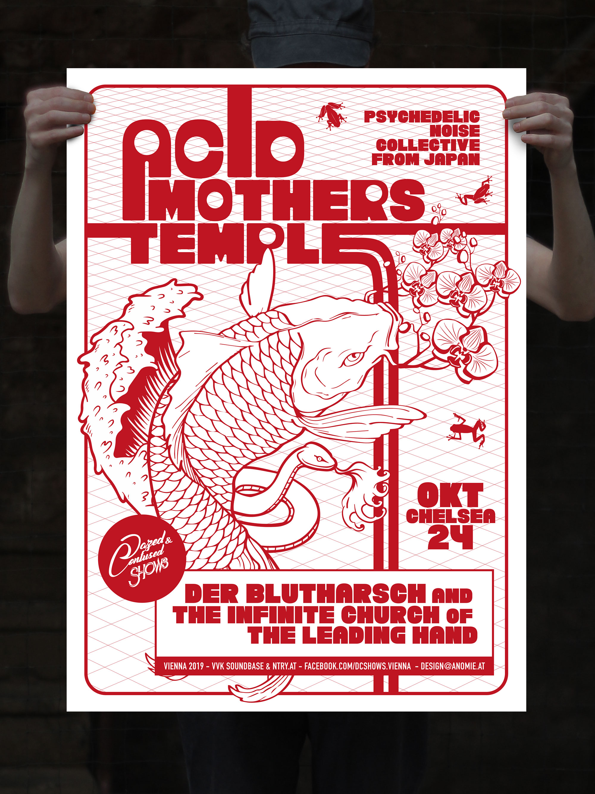 Poster draft for acid mothers temple B