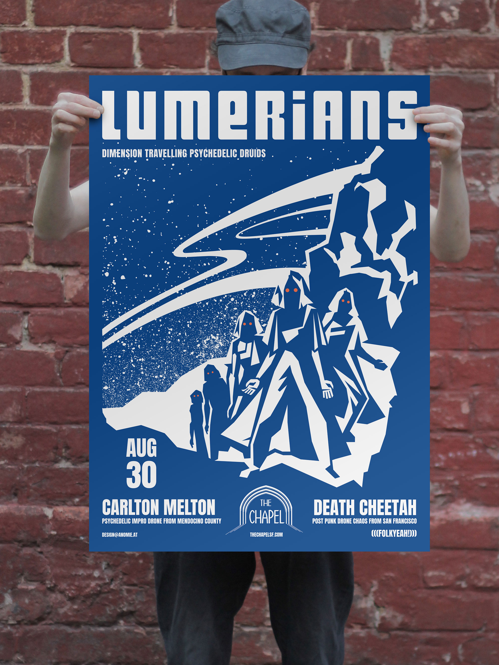Poster for Lumerians @ San Francisco
