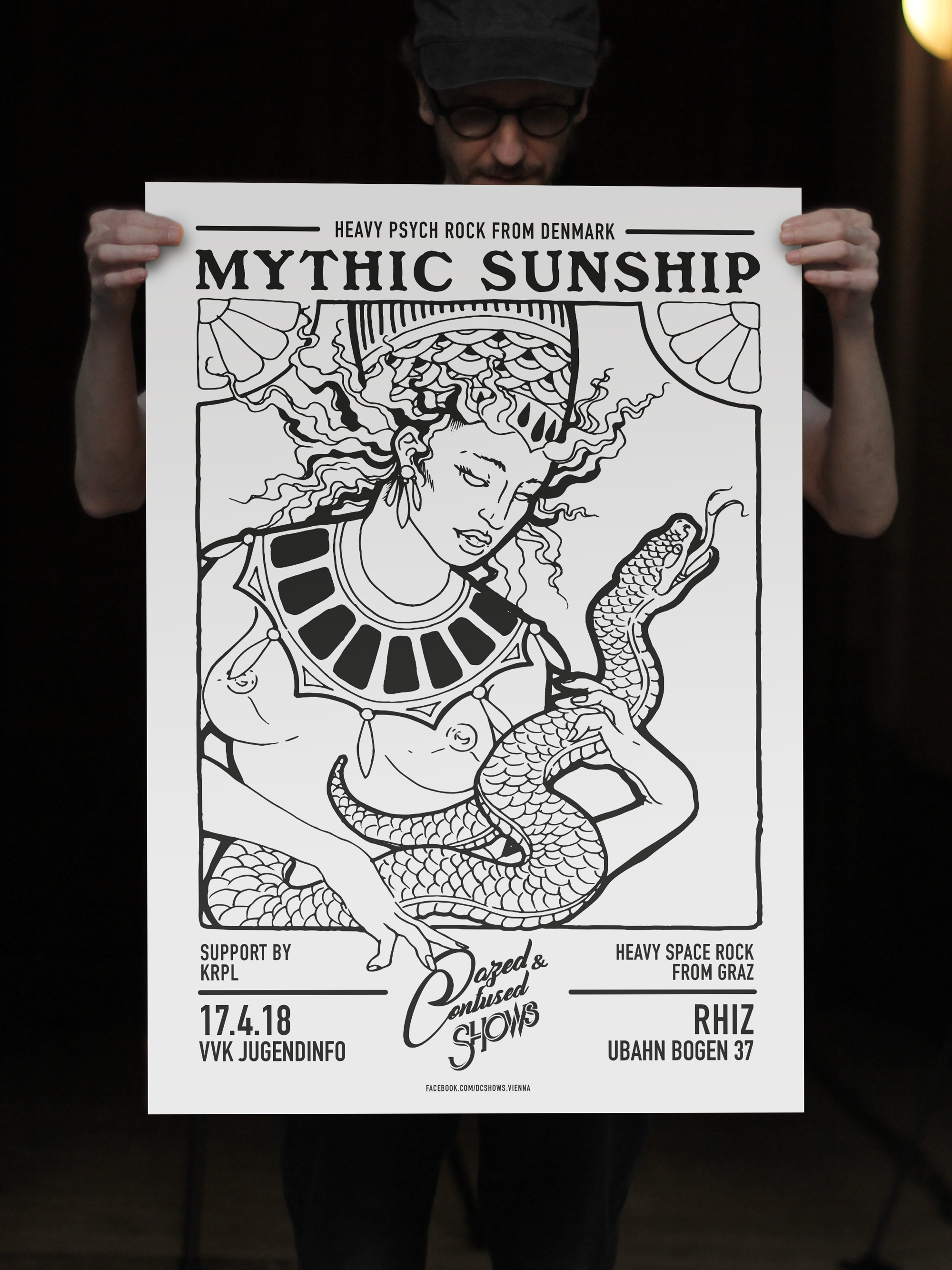 Mythic Sunship Poster